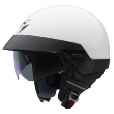 SCORPION KASK EXO-100 SOLID WHITE L 