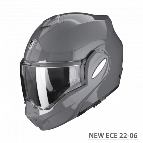 SCORPION KASK EXO-TECH SOLID CEMENT GREY L 
