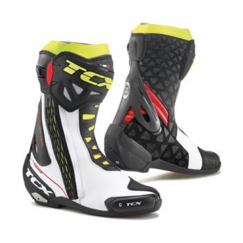 TCX BUTY RT-RACE WHITE/RED/YELLOW FLUO 43 